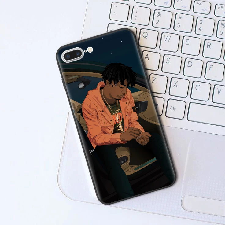 Rapper singer Playboi Carti Black Soft silicone TPU Phone Cases For iPhone X 5s 5 SE 6s 6 7 8 Plus XS Max XR Coque Back Cover