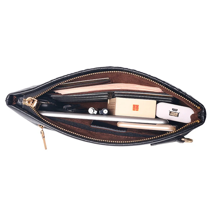 Модная кожаная сумка из воловьей кожи с узором крокодиловая кожа для мужчин