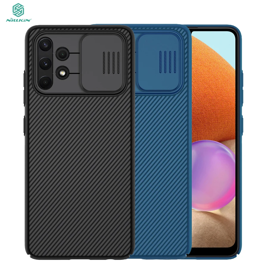 

For Samsung Galaxy A32 4G Case Cover NILLKIN Slide Cover Camera Protection Case For Samsung Galaxy A32 4G Cover Anti-skid