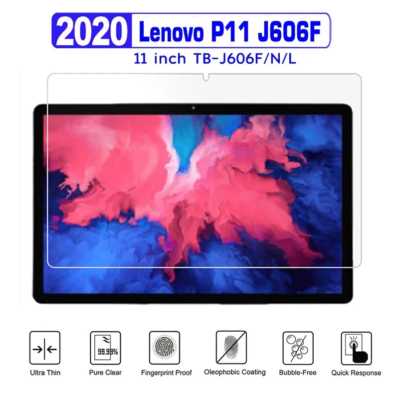 Закаленное стекло для планшета Lenovo P11 TB-J606N Защитное экрана Xiaoxi Pad J606F 2020 дюйма