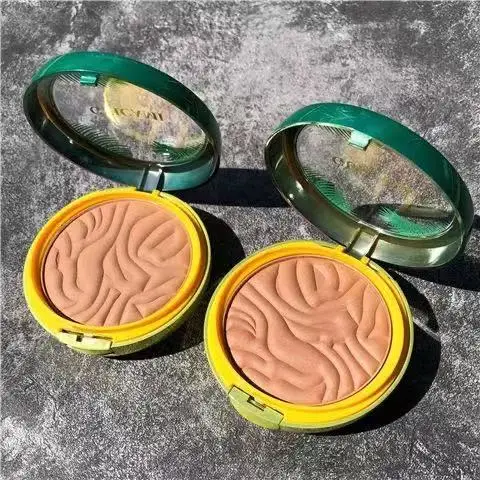 Масляный хайлайтер пудра палитра мерцающий матовый макияж для лица румяна