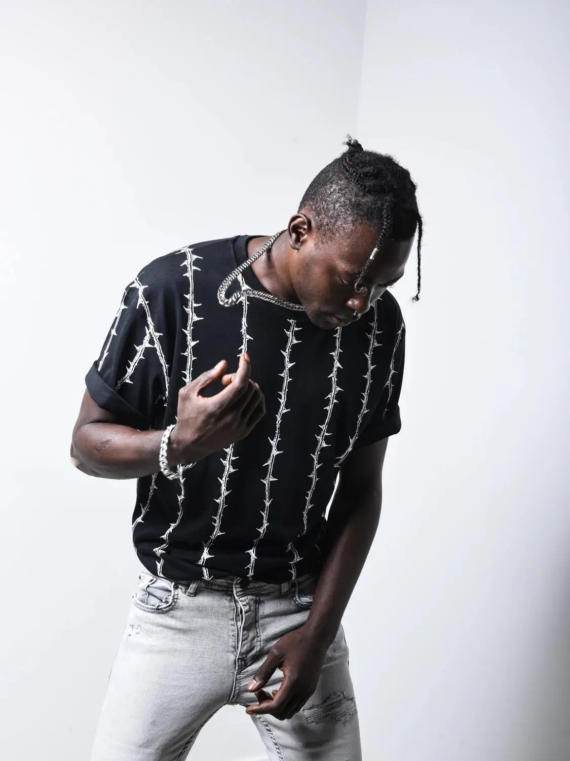 Мужская футболка 2020 летняя новая продукция Футболка полосатая рубашка короткий