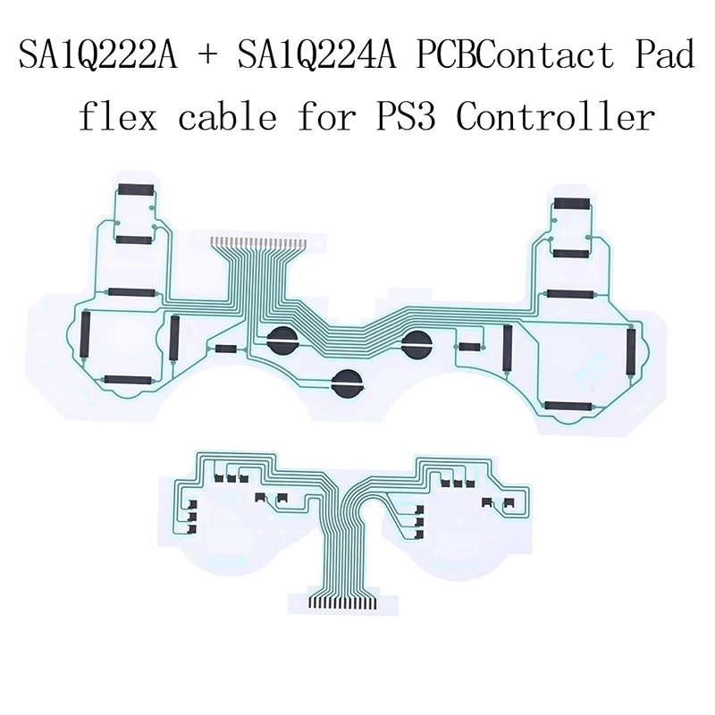 Replacement SA1Q222A/ SA1Q224A Ribbon Circuit Board PCB Contact Pad Flex Cable For PS3 Controller Repair Part | Электроника