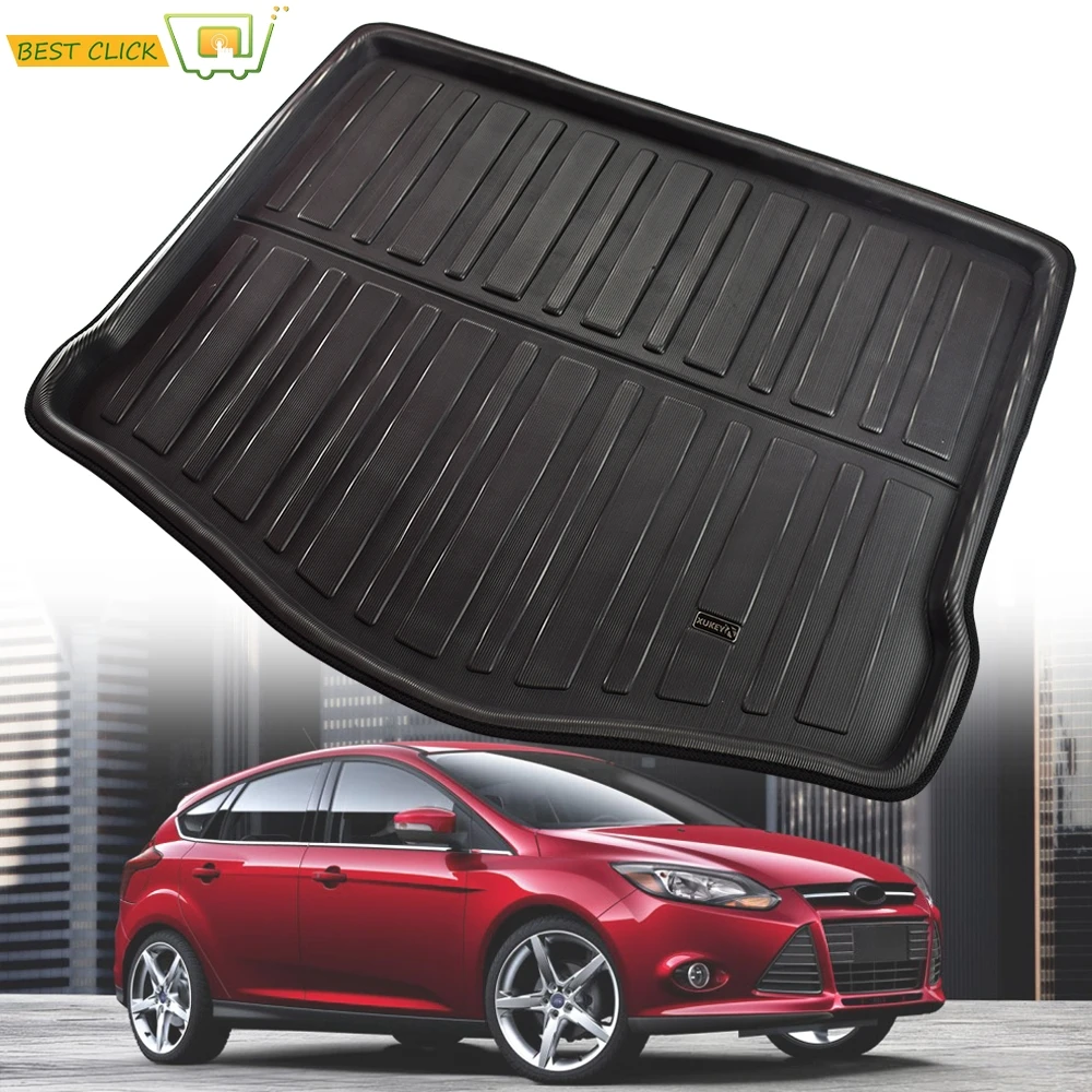 Для Ford Focus Mk3 2012 2013 2014 2015 2016 2017 хэтчбек Крышка задний багажник подкладка для груза
