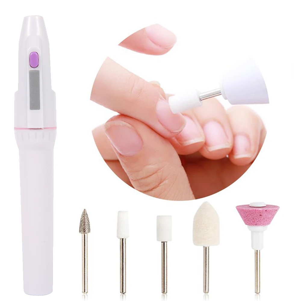 

Electric Nail Drill Portable Machine Kit Manicure Drill Nail Art Pen File Nail Tools Grinding Burnishing Polisher Pedicure Kit