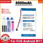 6500 мАч, Батарея для Fiio M11 аккумуляторная батарея для смартфона 4-х проводной разъем для FiiO Android M11 с функцией подачи Хай-Фай музыки и MP3 плеер для Fiio M11 плеер
