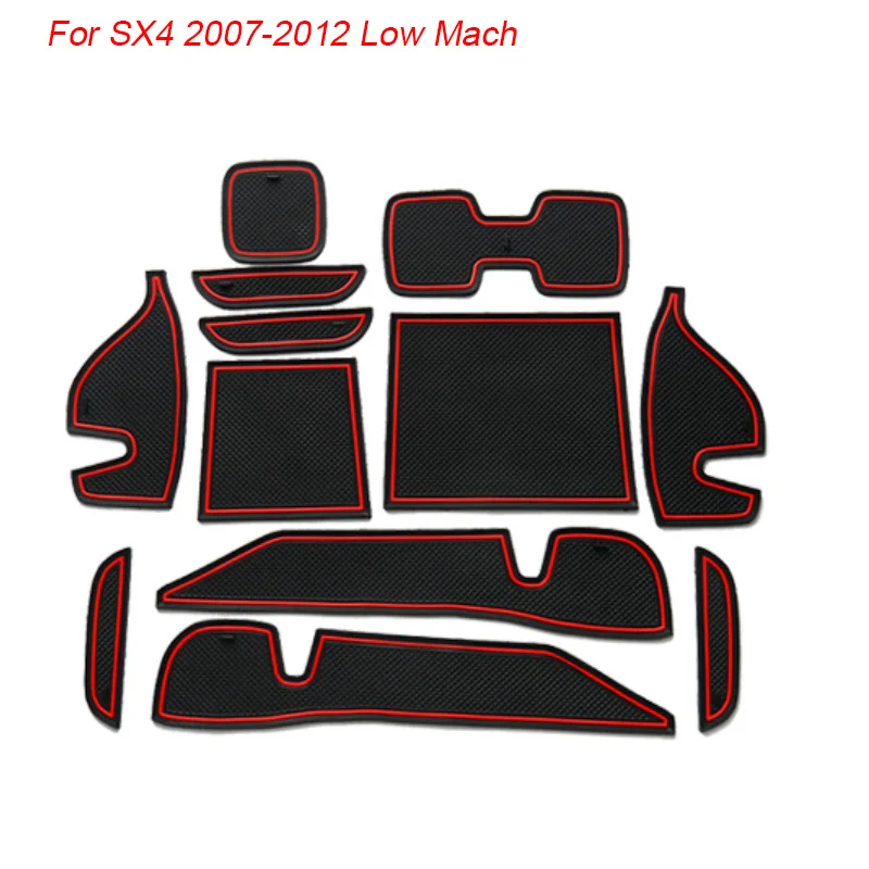 Коврик для ворот 13 шт. латексный нескользящий стайлинга автомобилей Suzuki SX4 2007-2012 |