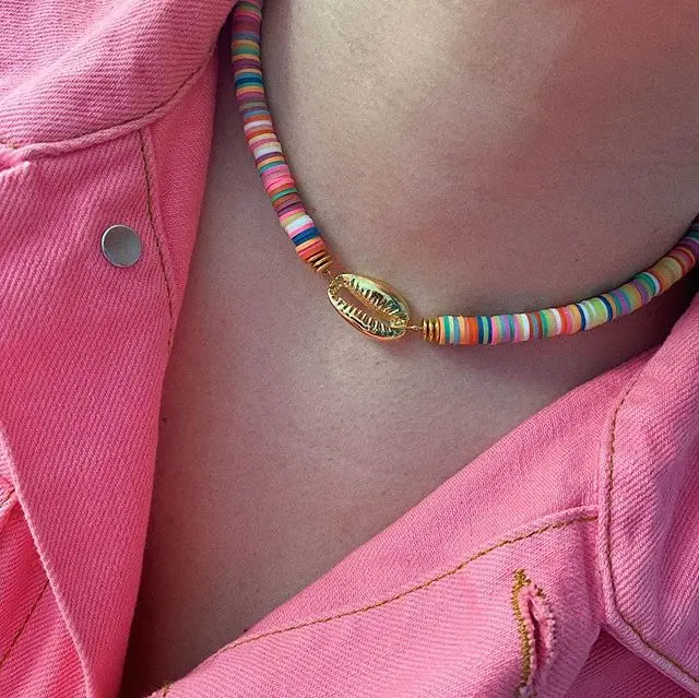 Лучший друг vsco девушка collares de moda цепочка культивированный настоящий натуральный жемчуг пресноводный жемчуг кулон бритва ожерелье для женщин