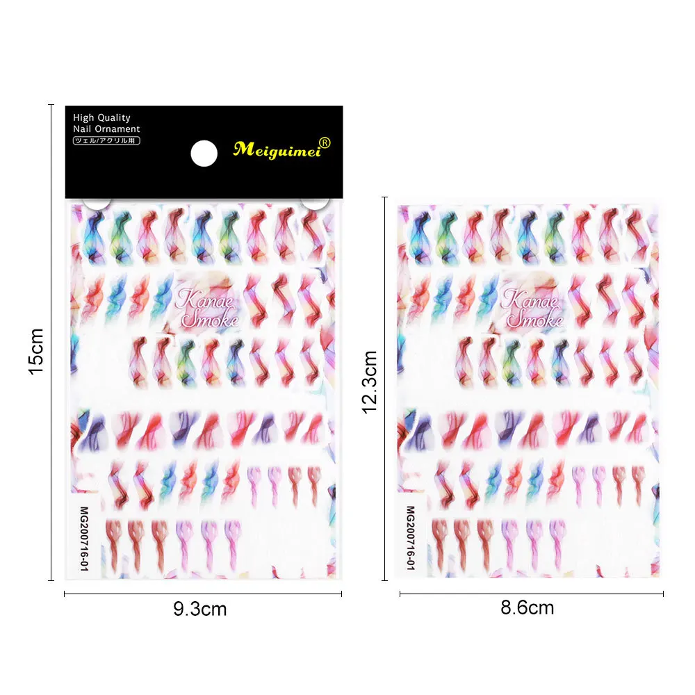 

5Pcs/set 3D Shiny Self Adhesive Nail Stickers DIY Nail Art Decorations Manicure Decals Blooming Flowers Nail Stickers