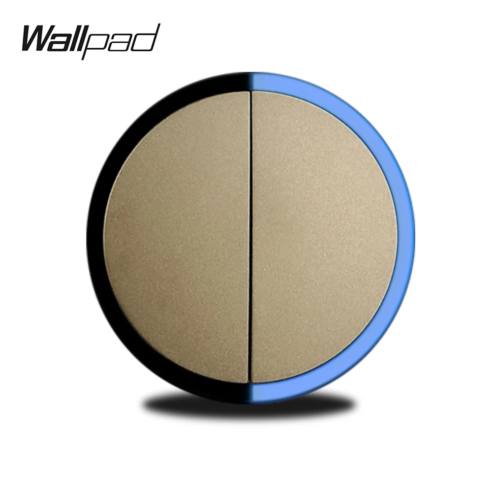 

Настенный выключатель Wallpad L6 коричневый 1-4 группы с датчиком движения
