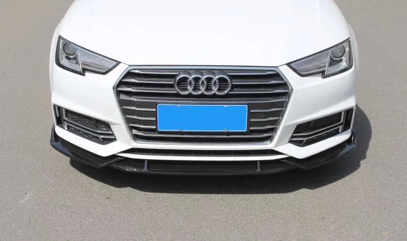 Защитный диффузор для заднего бампера Audi A4 ABS 2017-2018 комплект корпуса бампер