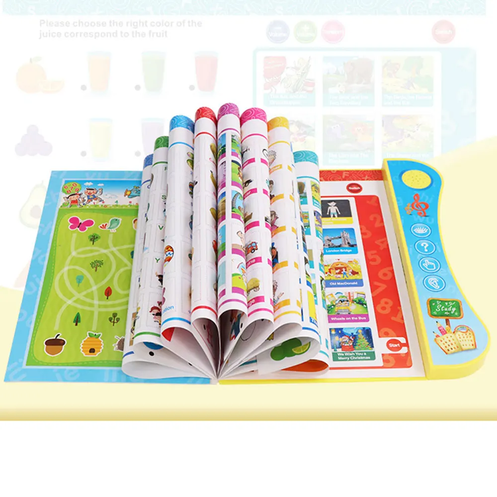 Детский обучающий прибор для чтения голоса умный на английском языке | Игрушки и