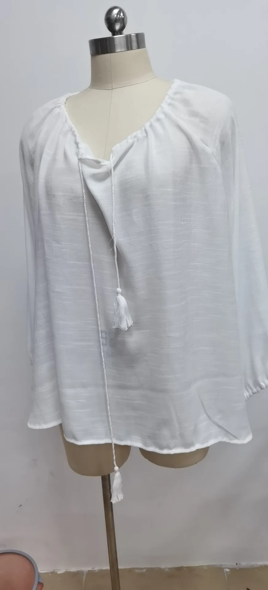 

Korean Fashion Clothing 2020 Boho Clothes Woman Vintage Women Blouse Plus Size V-Neck Fashion Tops Streetwear