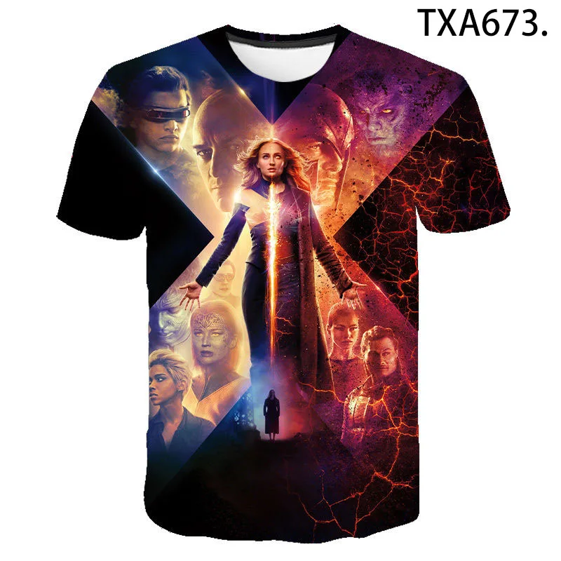 

New Summer Fashion Boy Girl Kids Movie Printed 3D T-Shirt Men Women Children Cotton Cool Short Sleeve Streetwear Tee Tops