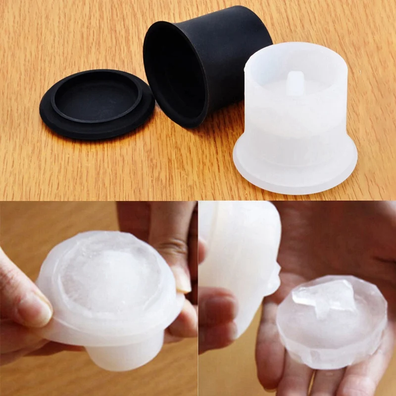 

2pcs Ice Tray Novel Design Ice Tray Silicone Ice Maker DIY Polar Bear And Penguin Shape Ice Cube Mould