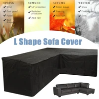 patio sofa cover outdoor sectional furniture cover waterproof garden couch cover l shaped 260x192x76x89cm