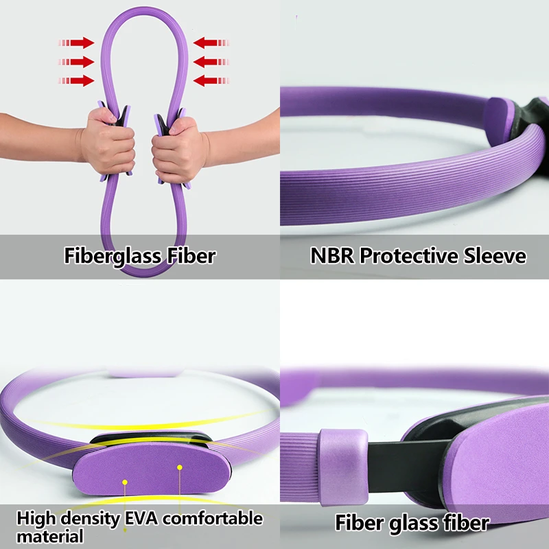 Йога круг Пилатес Сопротивление Круг колесо фитнес кинетический бодибилдинг