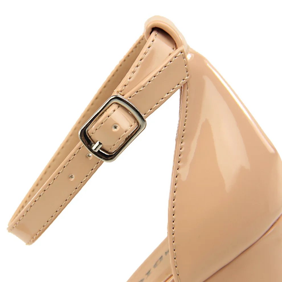 BIGTREE Shoes Sexy High Heels New Women Pumps New Women Shoes Block Heels Ladies Shoes Women Sandals Buckle Women Heels Female