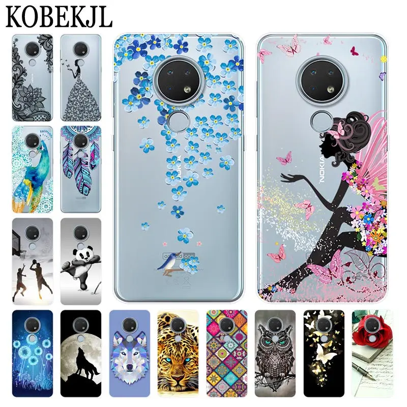 Мягкий силиконовый чехол для Nokia 6 2 TA 1198 1200 1187 1201|Бамперы| |