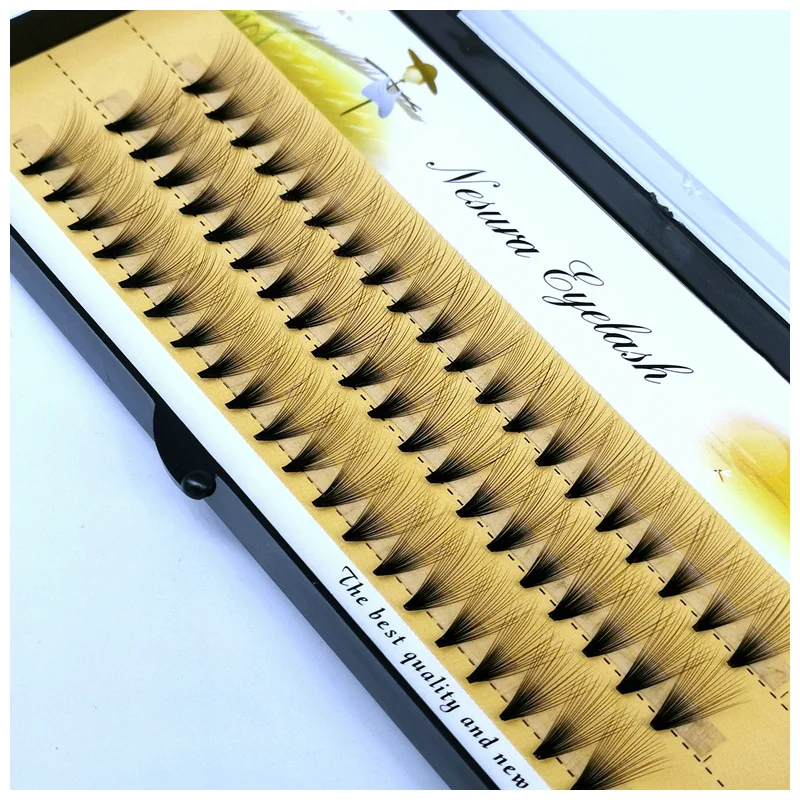 Ресницы для наращивания индивидуальные мягкие натуральные и густые ресницы