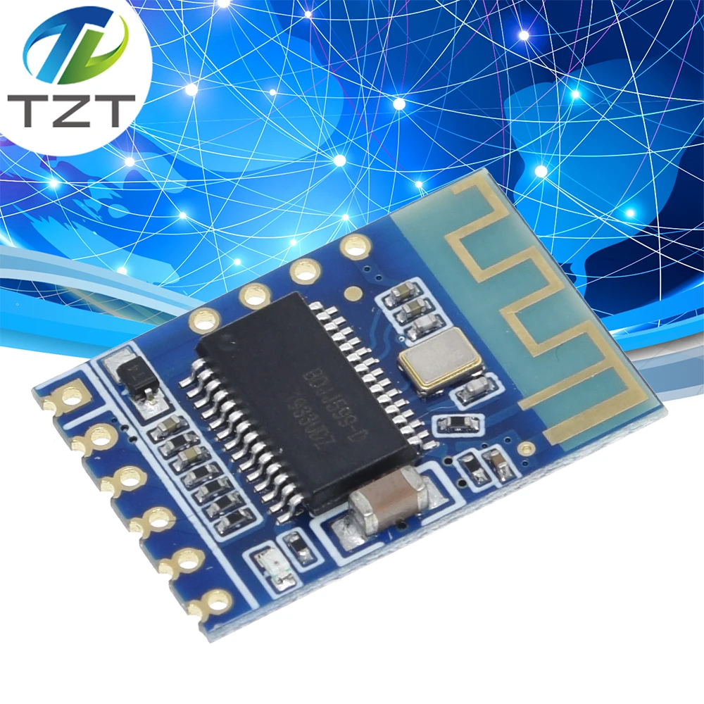 JDY-62 Мини-Антенна BLE Bluetooth стерео аудио двухканальный Модуль платы высокого и