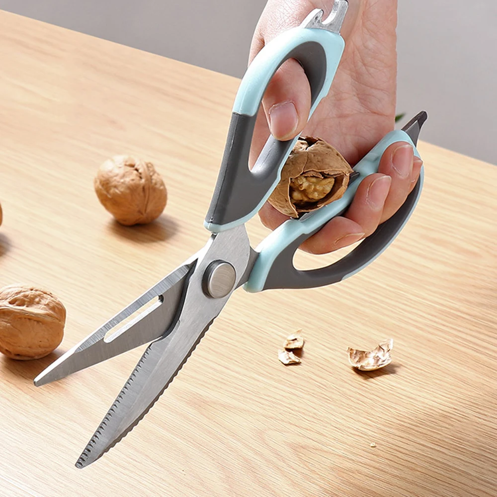 Многофункциональные кухонные ножницы ADOREHOUSE 6 в 1 резак для мяса и овощей