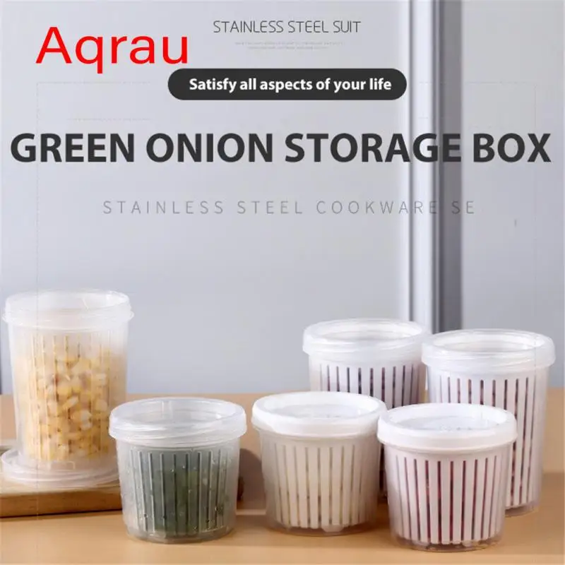 Креативный холодильник круглая герметичная коробка для имбиря чеснока лука