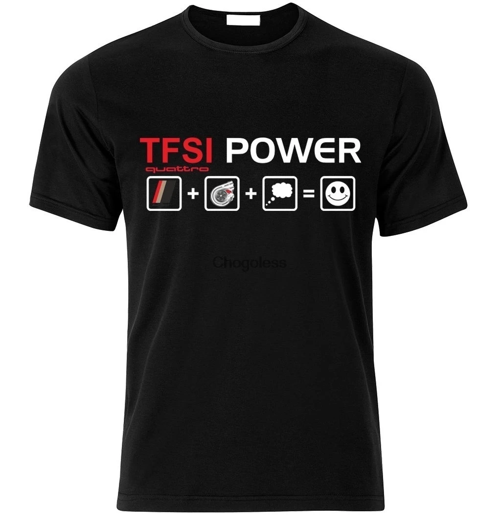 

Mens Tfsi Power T-Shirt Short Sleeves Tops Clothing