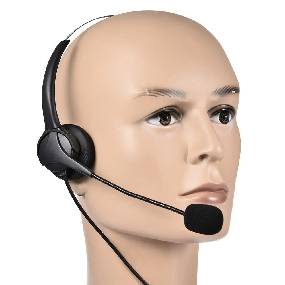 Гарнитура с микрофоном компьютерная гарнитура шумоподавлением и стрелой на 330