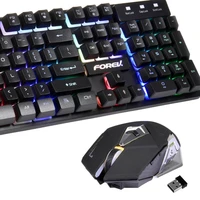 wireless computer keyboard mouse 2 4g luminous floating mechanical gaming wireless computer accessories for pc laptop gamers