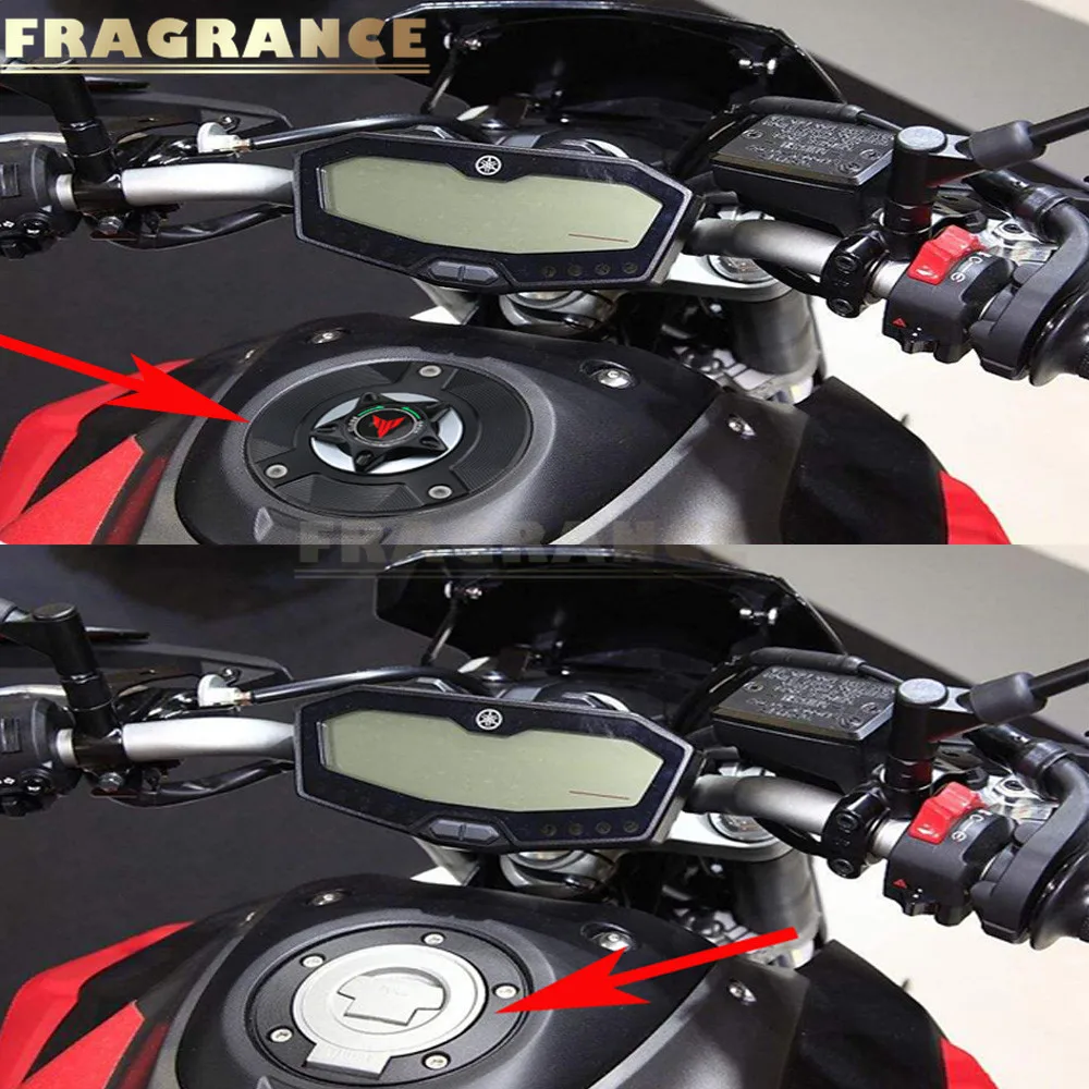 

8 Colors CNC Aluminum Motorcycle Gas Fuel Tank Cap Cover for Yamaha MT-01 MT-03 MT07 MT-09 MT-10 MT-25 MT125 Fuel tank cap