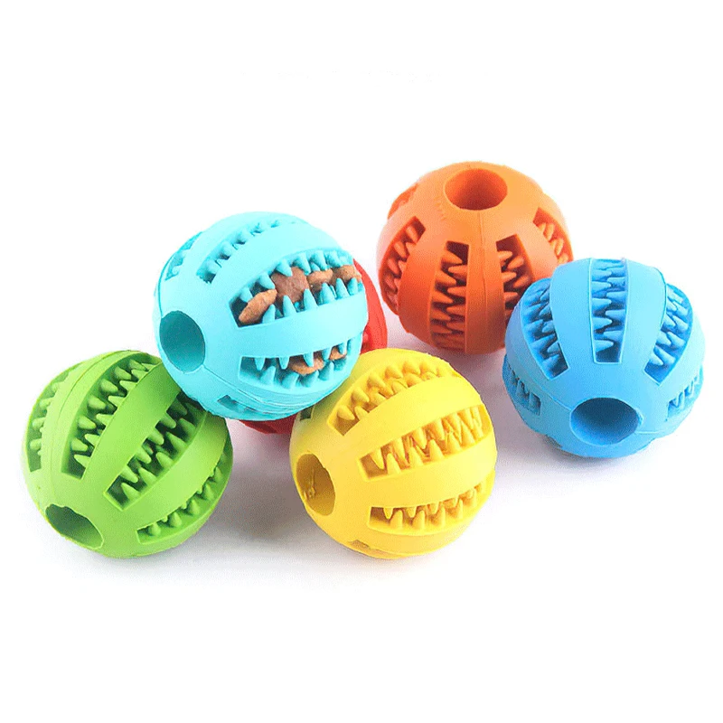 

Dog Chewing Training Toy Puppy Sharpening/cleaning Teeth Pet Toys for Small and Medium-sized Dogs Tossing Ball Game Cat Ball Toy