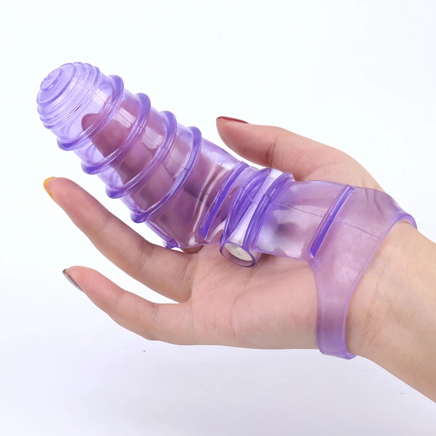 Продукты для секса напальчник Женский вибратор мастурбатор Вибрационный палец