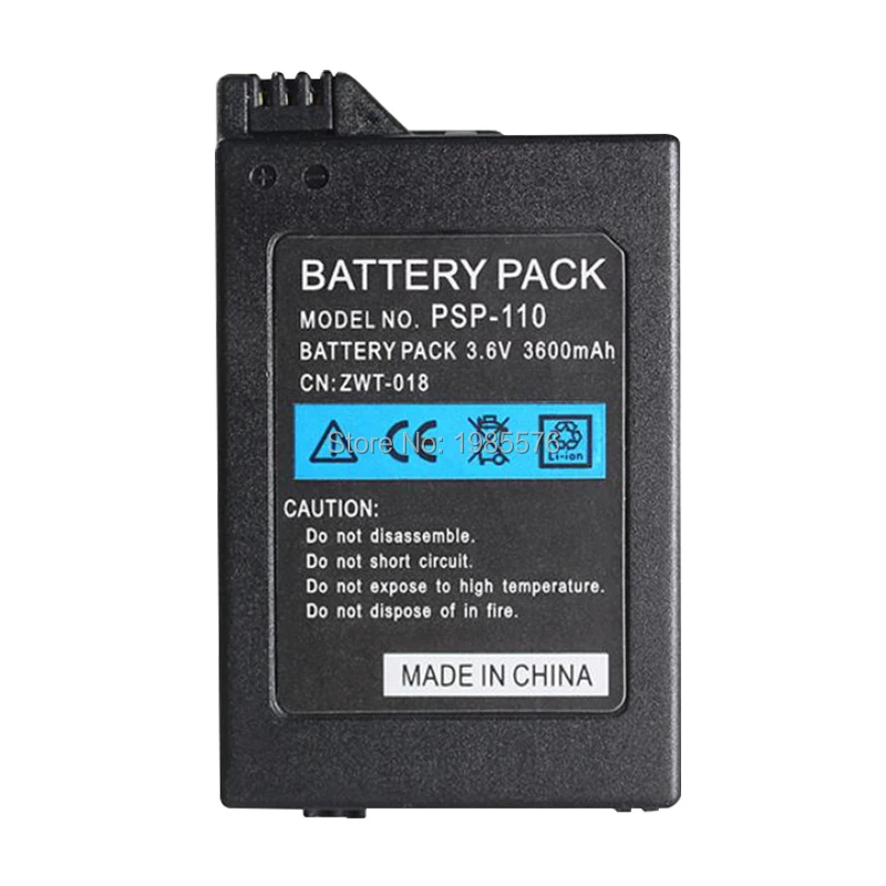 

1PC Gamepad Battery 3.6V 3600mAh for Sony PSP 2000 PSP 3000 PSP2000 PSP3000 PlayStation Portable Rechargeable Replacement Cells