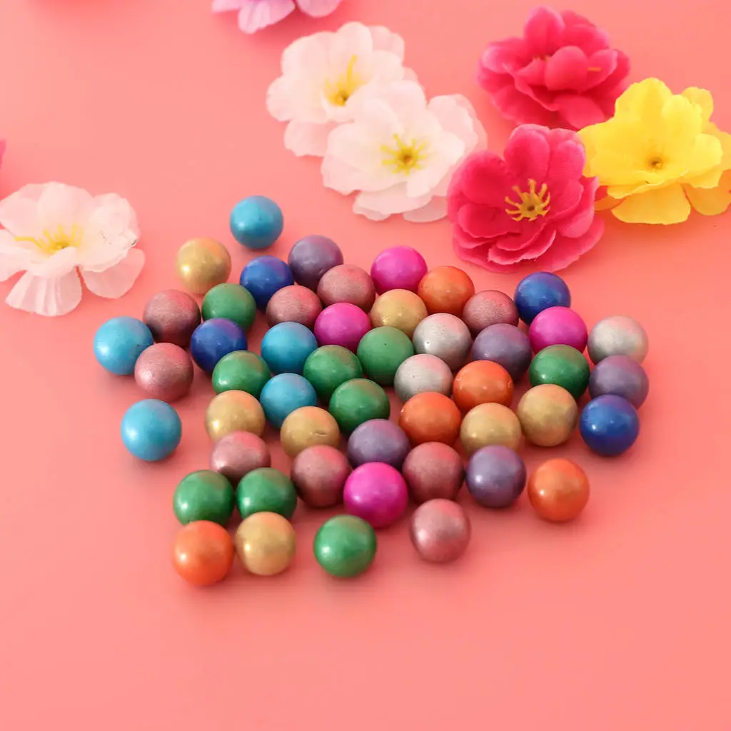 90pcs Colorful Chinese Checkers Glass Marbles Children Party Bag Filler Decoration Fish Tank Vase Home Decor | Игрушки и хобби