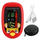 Пульсоксиметр на палец для младенцев, детский Аккумуляторный измеритель насыщения крови кислородом, SPO2