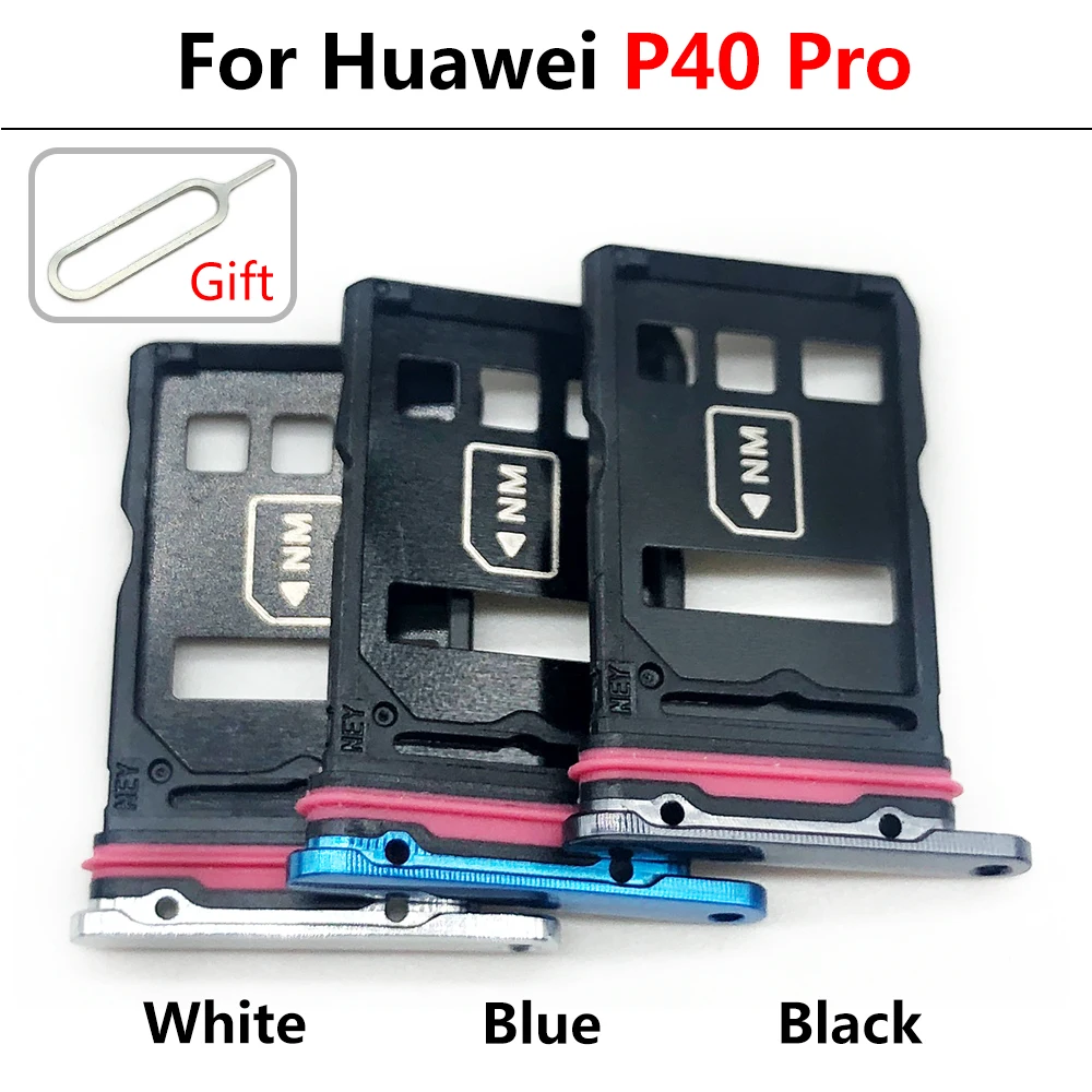 Новинка держатель Micro Nano SIM-карты лоток слота для микросхем адаптер гнездо Huawei P40