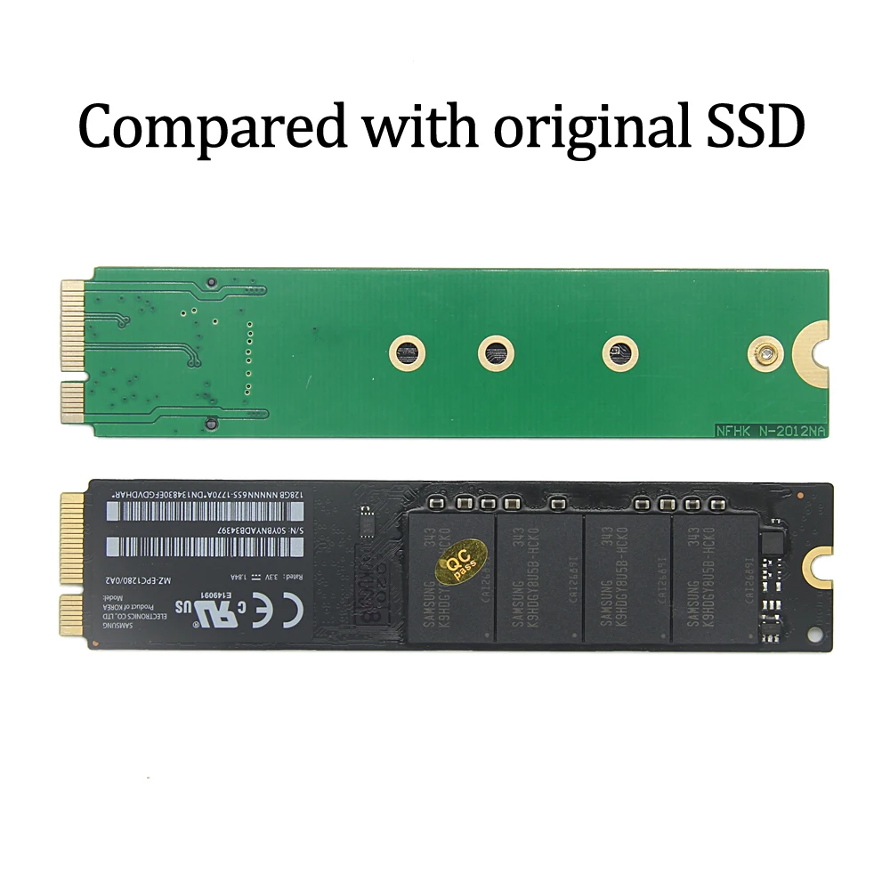 256 ГБ SSD с DIY инструментами для MacBook Air A1465 A1466 Mid2012 твердотельный накопитель MAC HD 256G