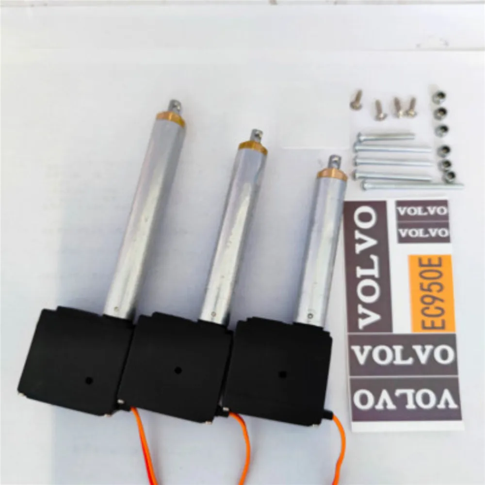 

3PCS Metal Arm Driving Servo Rod Set for DOUBLE E RC Excavator Modification Parts