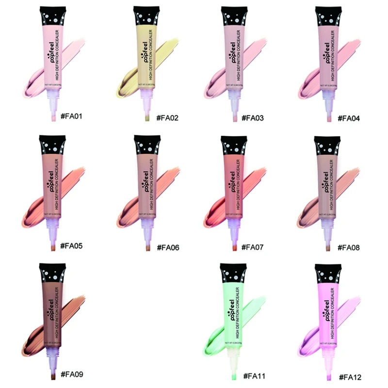 1 шт. макияж консилер высокой четкости Жидкий тональный крем BB косметика для лица