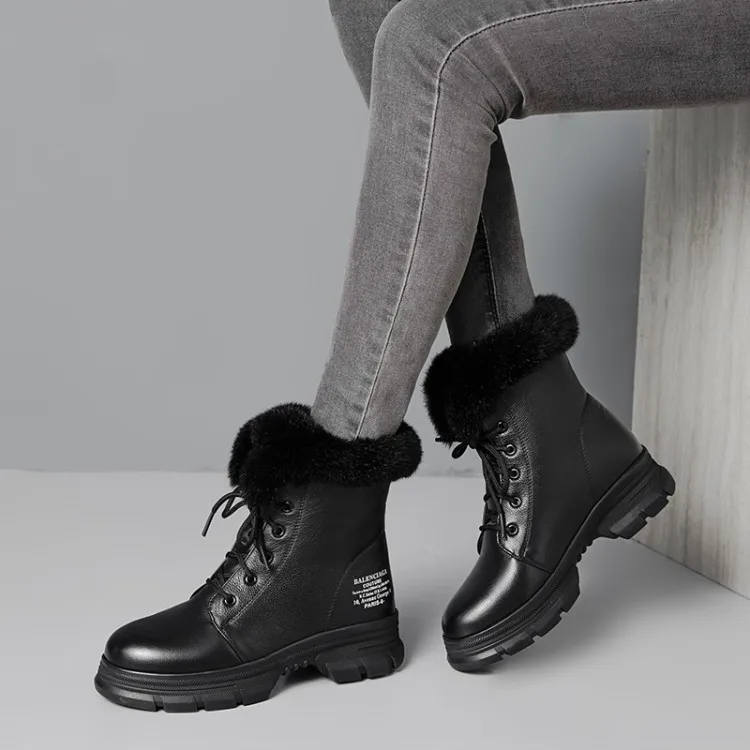 Tanariya/Новое поступление обуви женские ботинки новые зимние теплые на меху с