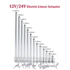 Электрический линейный привод 12 В24 В 300 мм 400 мм 500 мм ход линейного редуктора открывания двери окна 1000700500300230180100N