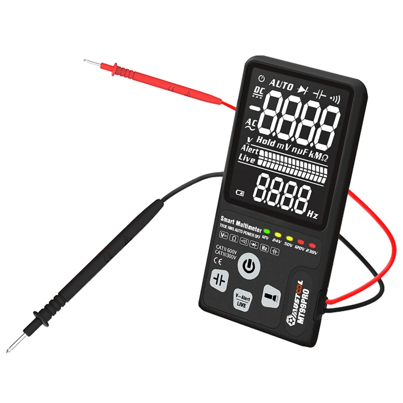 Интеллектуальный мультиметр MUSTOOL MT99PRO с двойным режимом обнаружения напряжения