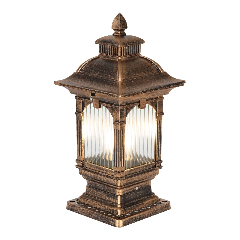 Уличная газонная лампа 1710-H40 уличная Водонепроницаемая в европейском стиле для