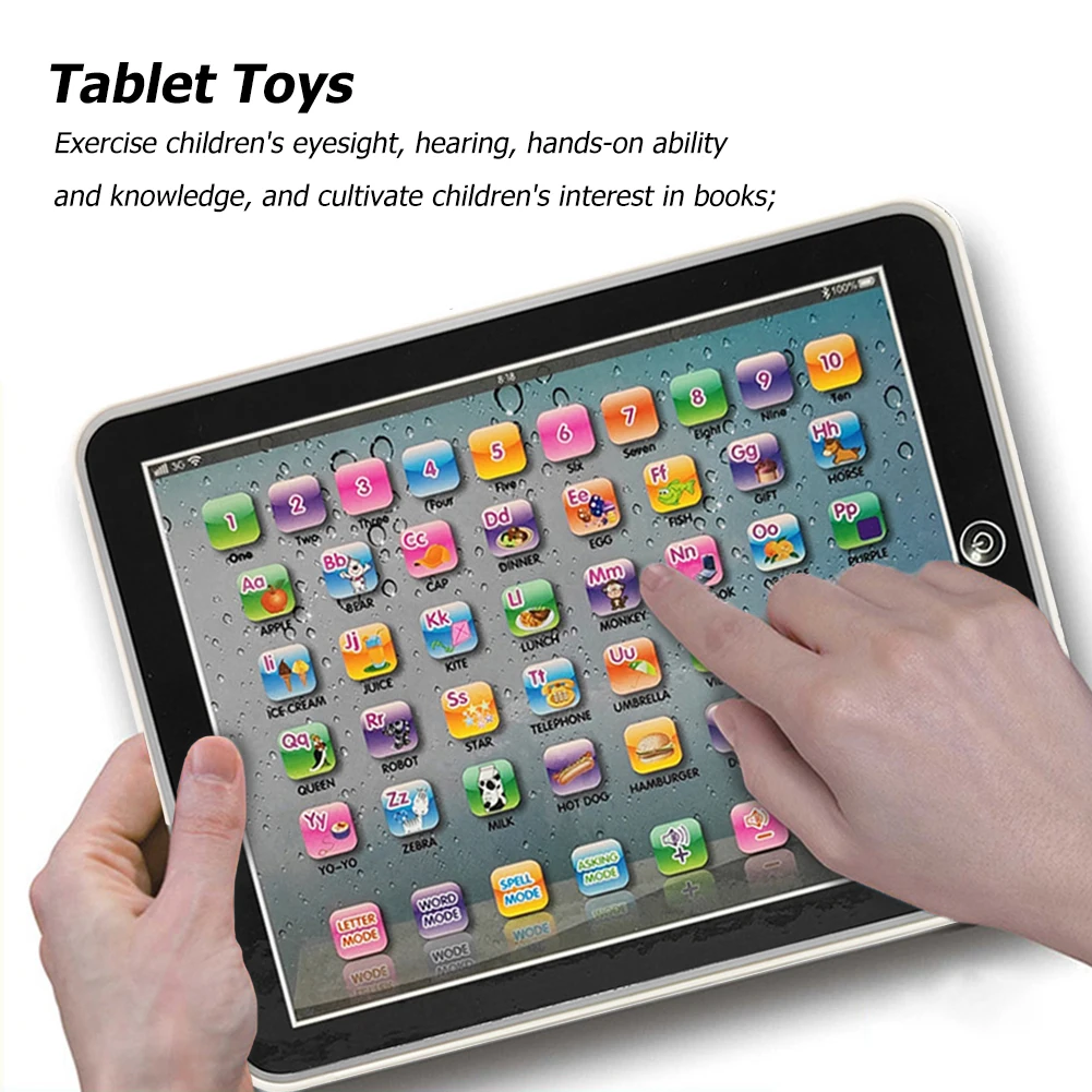 Мини-планшет Детский развивающий на английском с сенсорным экраном | Игрушки и