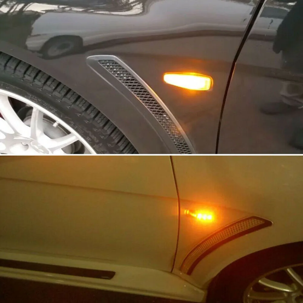 Автомобильный Боковой габаритный фонарь светильник Авто динамический LED