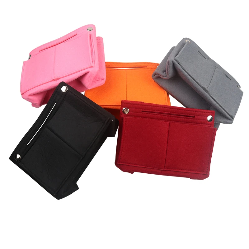 Органайзер для косметики кошелек из фетровой ткани женская сумка чехол