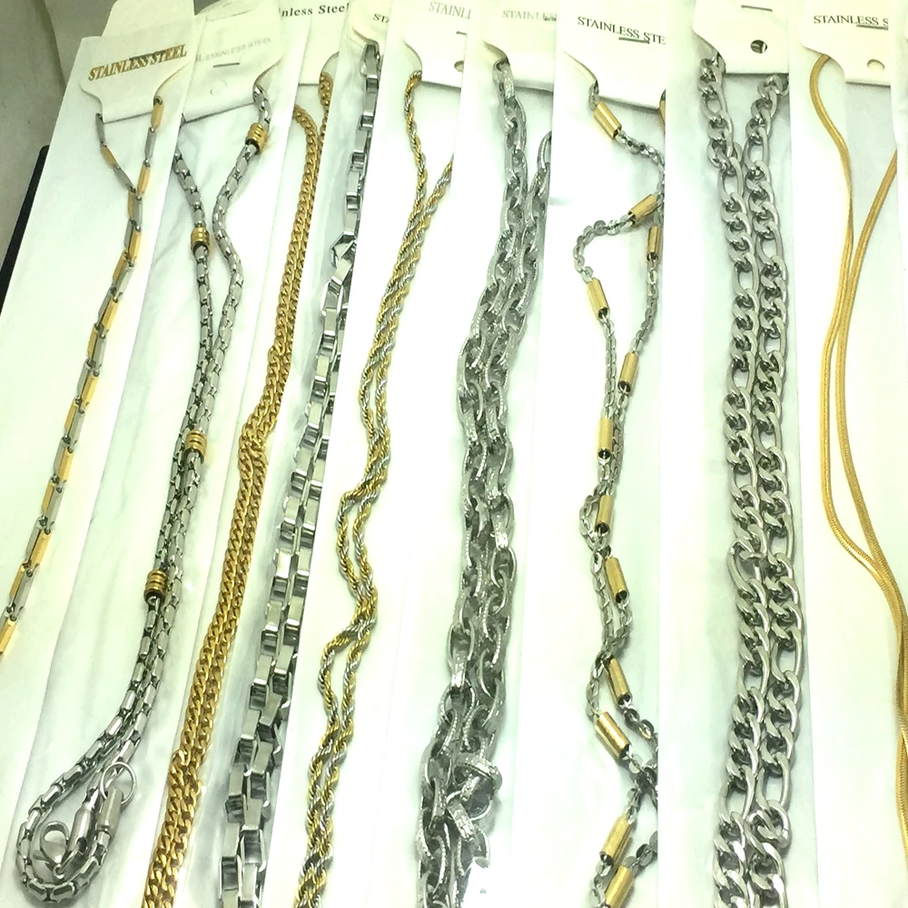 Цепочка мужская из нержавеющей стали 10 шт. | Украшения и аксессуары