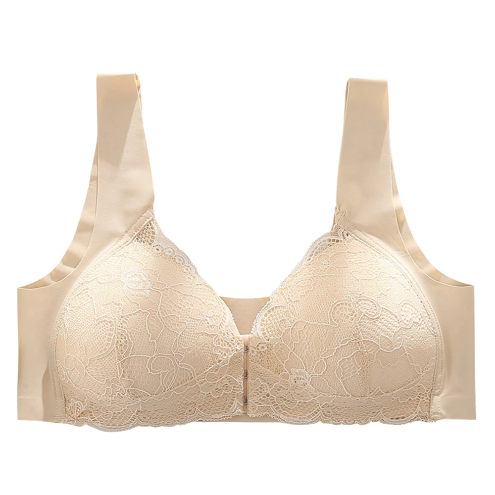 

Women's Large Size Front Buckle Bra Sports Bra All-Match Women's Underwear