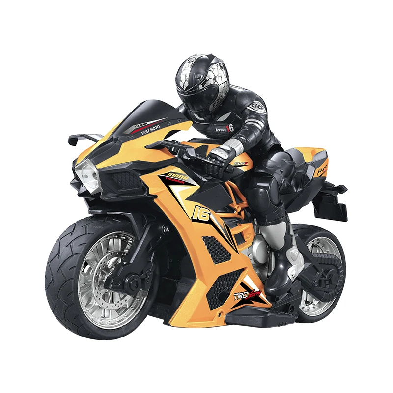 

1/8 RC Stunt Motorcycle 2.4GHz Flips Drift Stunt Motorbike Electric Remote Control Racing Drift Car with Flash Light Toys